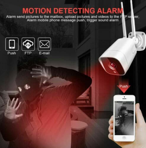 telecamera 4g Sim Gsm Camera WIFI Cam IP66 slot SD 2 MPX Audio e video HD remoto - 7