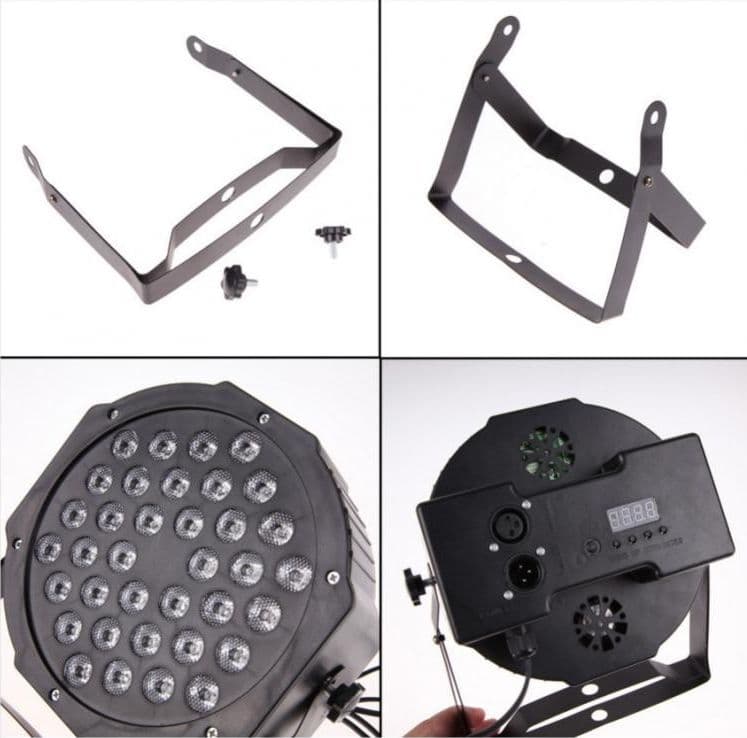 PAR 36 LED X 1W Faro RGB  DMX Strobo FLASH Wash Programmabile - 3