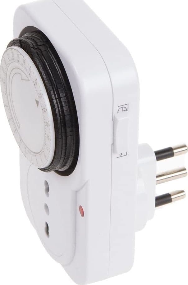 PRESA ELETTRICA TEMPORIZZATORE PROGRAMMABILE TIMER OROLOGIO 220V 16A ANALOGICO - 2