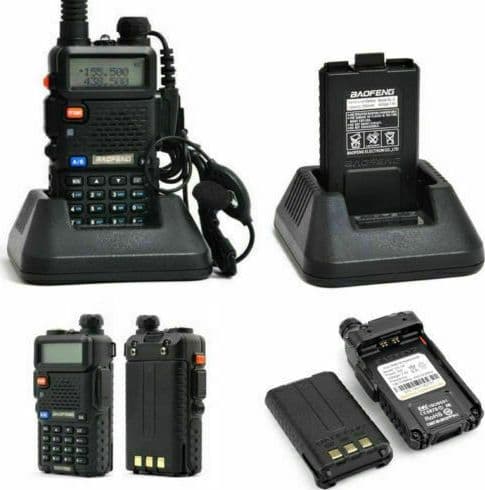BAOFENG UV-5R   RICETRASMITTENTE 5W VHF/UHF DUAL BAND RADIO 136-174 400-520 MHz - 2