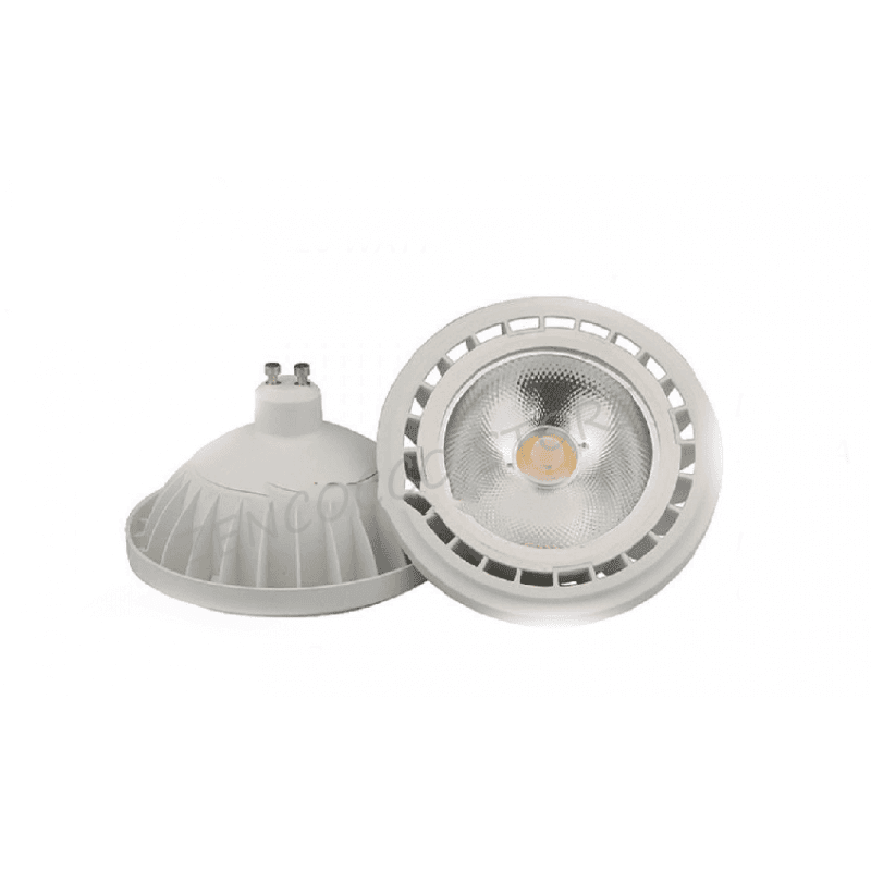 Faretto Lampada  Incasso da 20W led COB AR111 attacco GU10 luce 1800Lm 60GRADI - 2