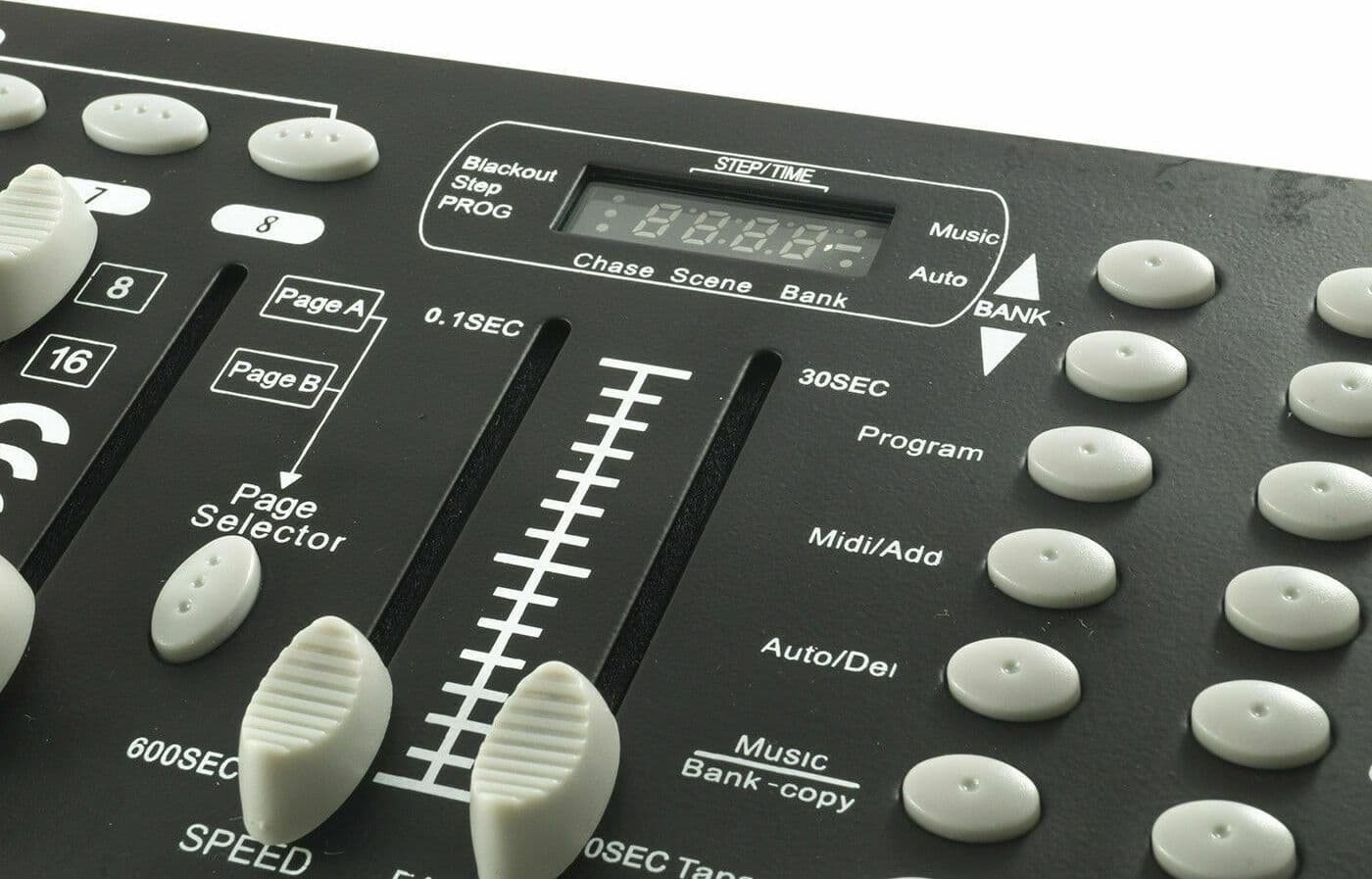 Centralina DMX MIXER Controller Luci Disco Effetti DJ 192 Canali DMX 512 - 4