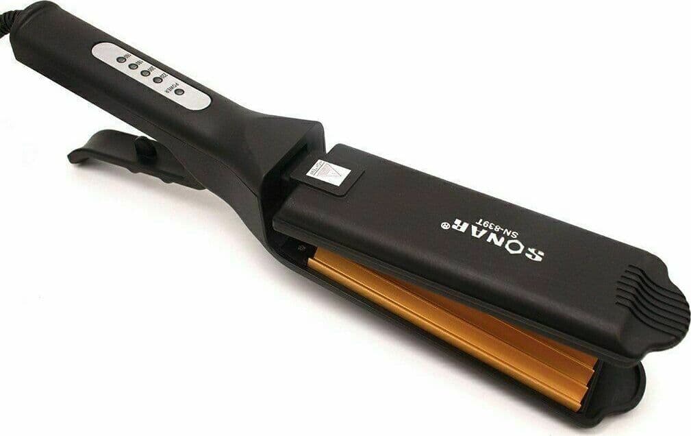 PIASTRA EFFETTO FRISE' FRISEE SONAR IN TORMALINA PER CAPELLI PROFESSIONALE S839T - 4