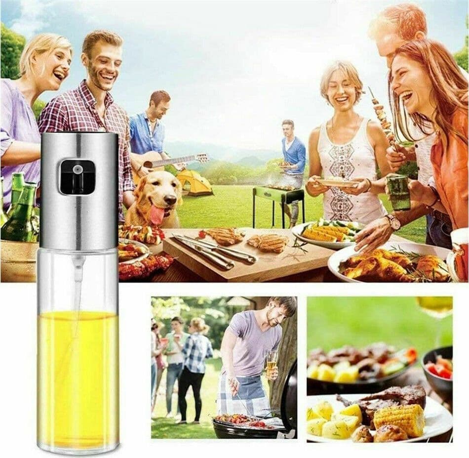 Oliera Dosatore Spray Aceto Condimento Alimenti 100ml Cibo Cucina portatile - 5