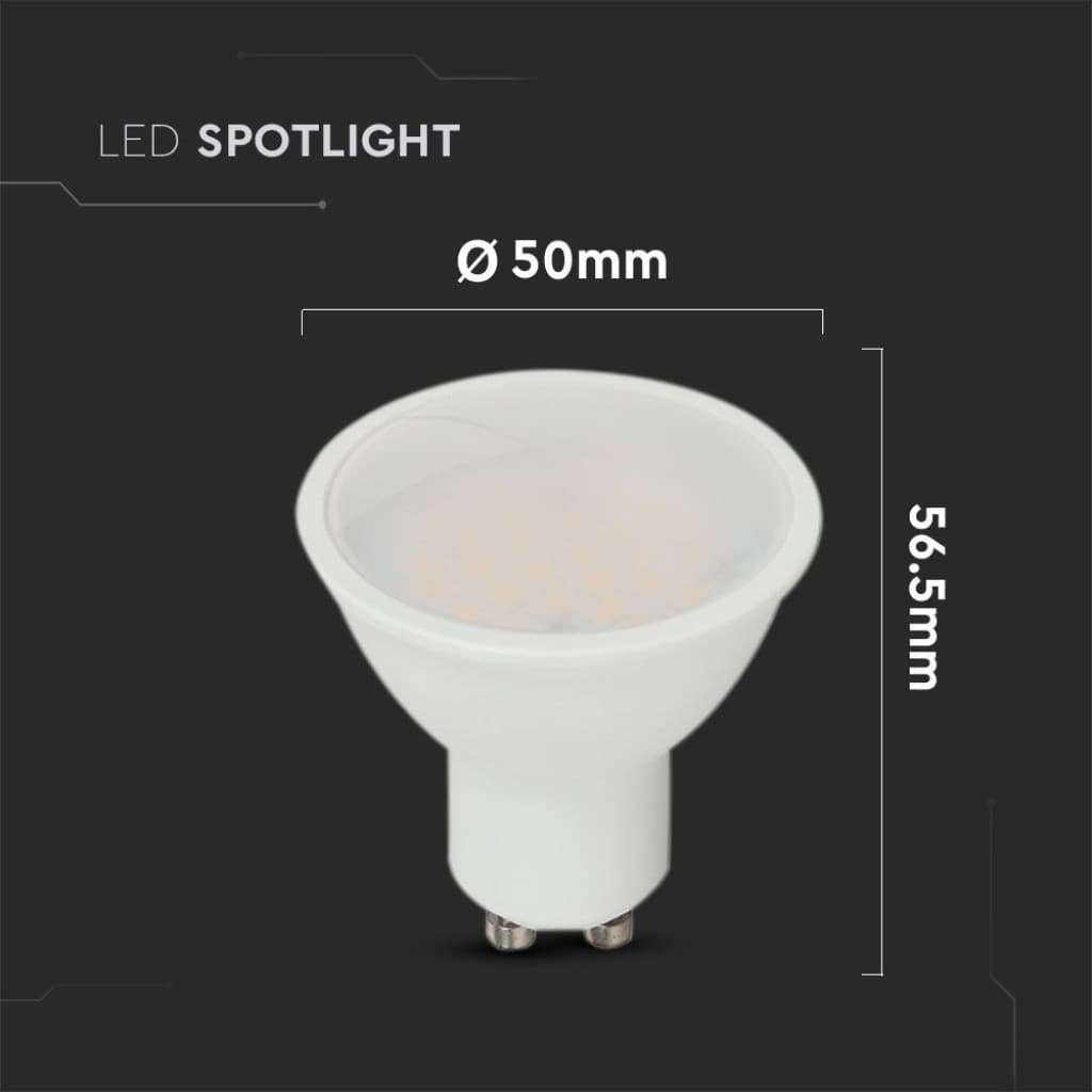 LAMPADINA LED GU10 2.9W FARETTO SPOTLIGHT SMD - SKU 2987 / 2988 / 2989 - 5