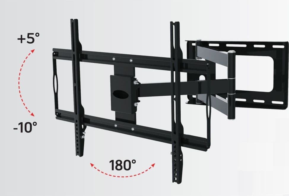 Techly Supporto a Muro Slim per TV LED LCD 32-70" Nero - 3
