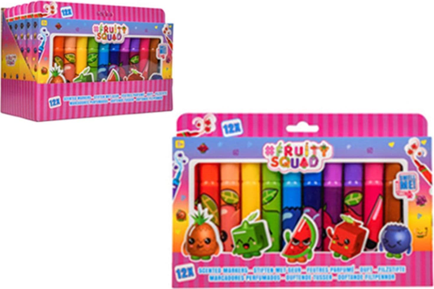 Fruity Squad 12 Pennarelli Maxi Profumati - 2