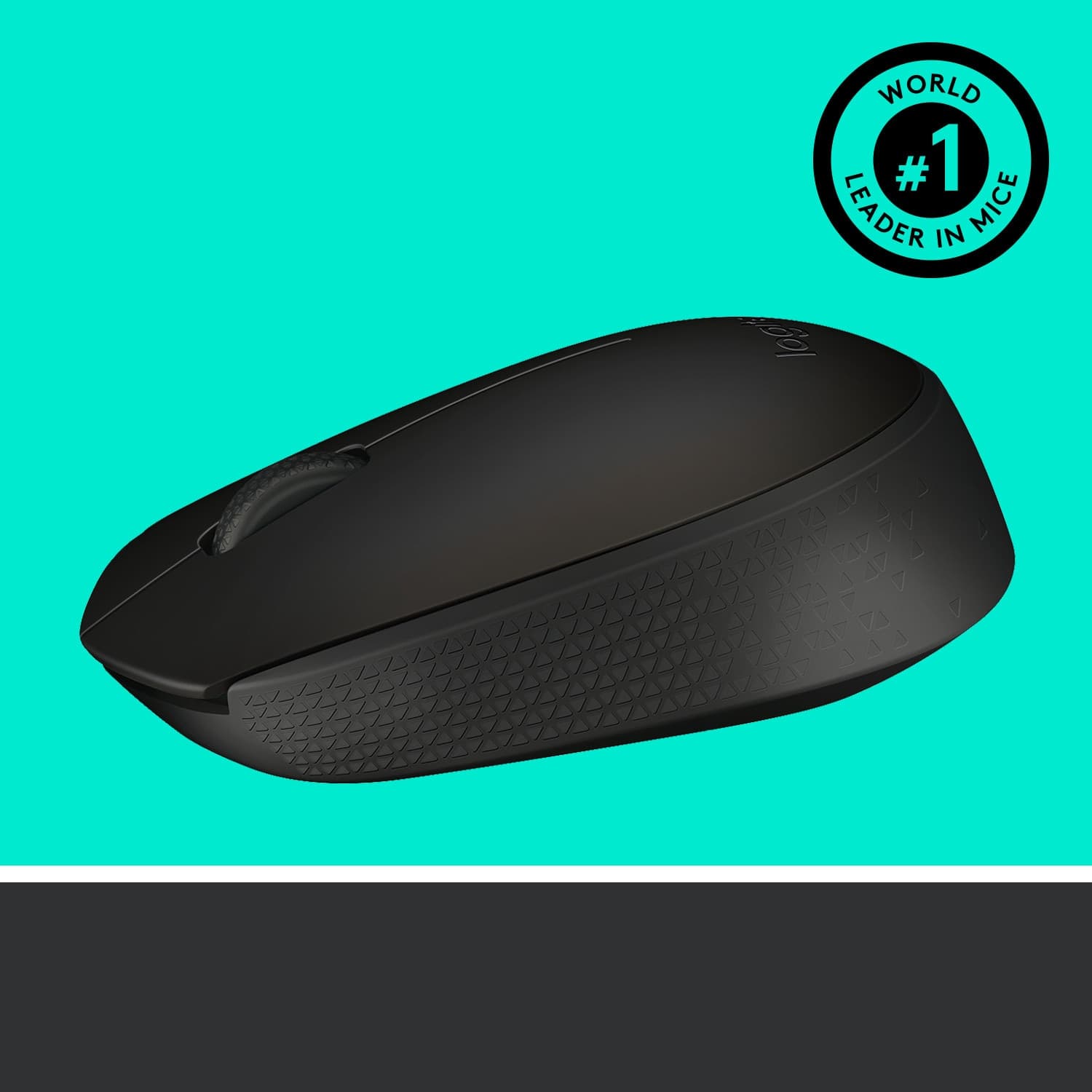 Logitech M171 Mouse Wireless, 2.4 GHz con Mini Ricevitore USB, Rilevamento Ottico, Durata ‎Batteria Fino a 12 Mesi, Mouse - 5