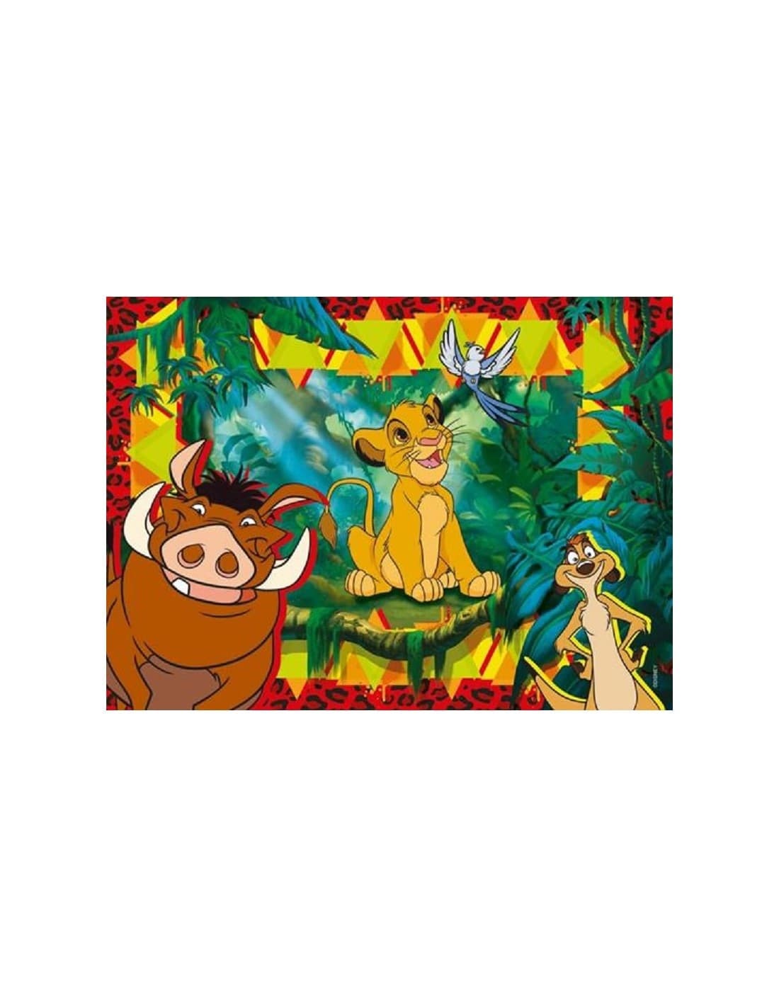 Lisciani Giochi Puzzle Re Leone Double-Face Supermaxi 60 Pezzi - 2