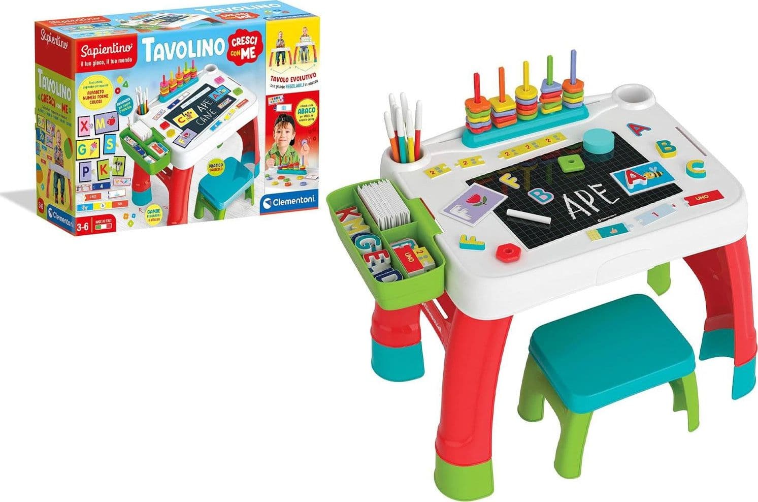 Sapientino Tavolo Cresci con Me - 3