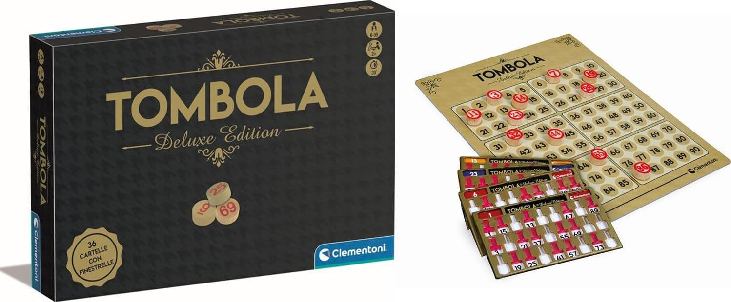 Tombola Deluxe 36 cartelle con finestre - 2