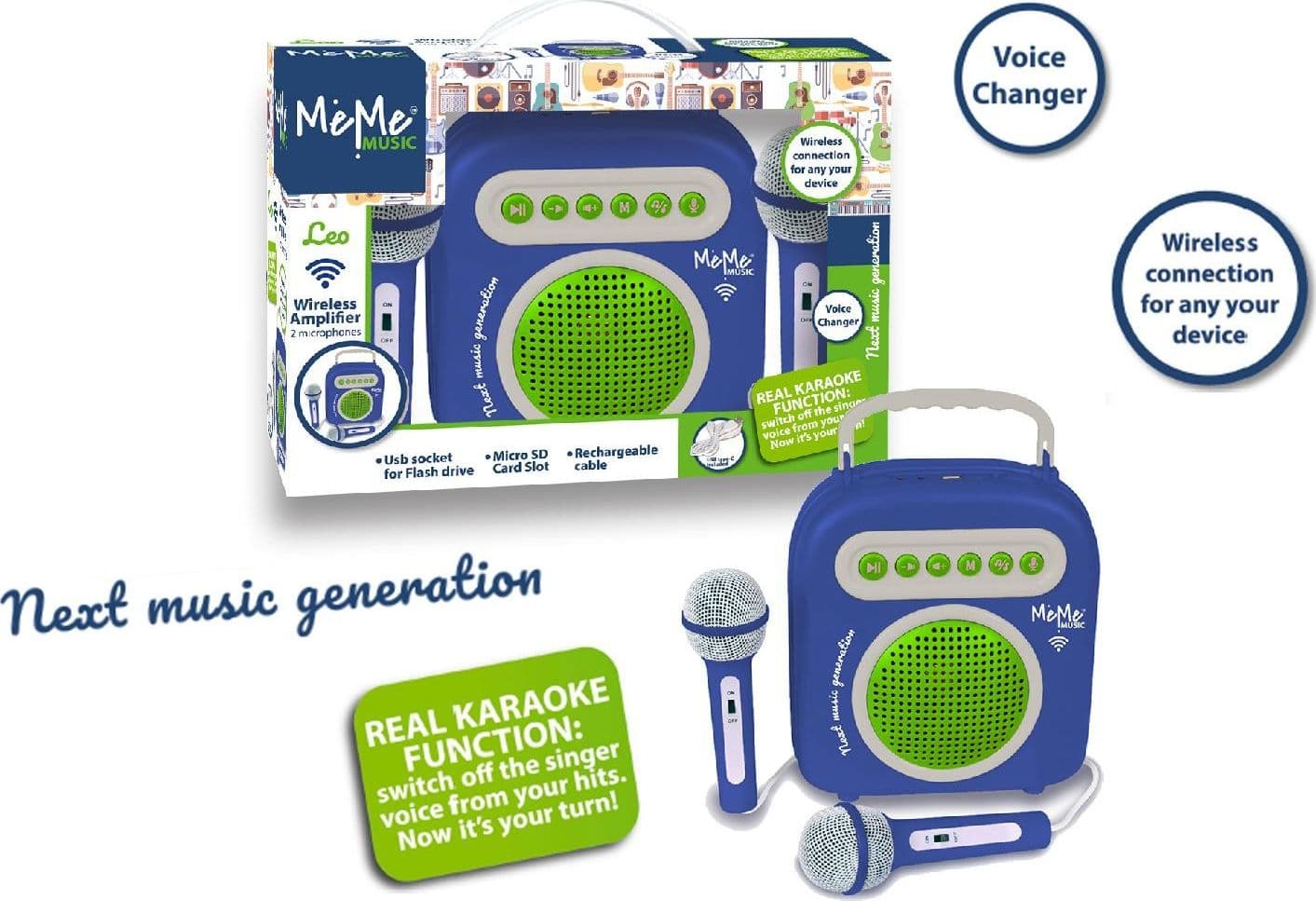 Karaoke Music Box Wireless Leo