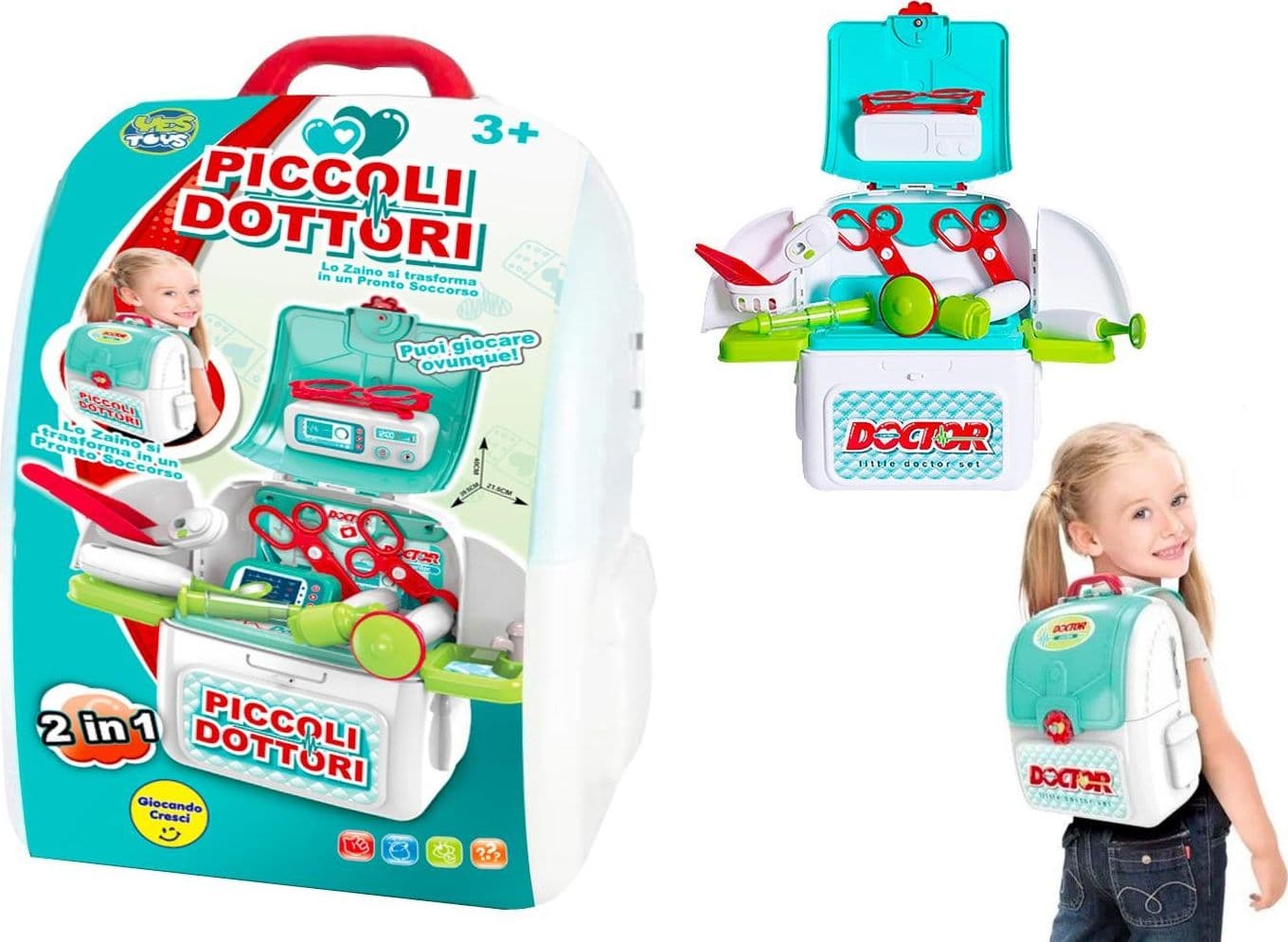 Zainetto Dottore Playset - 2