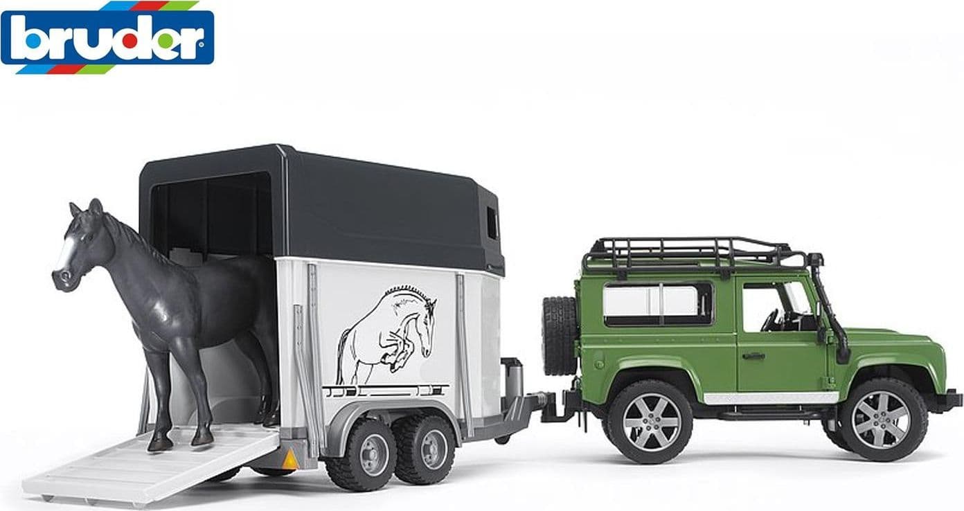 Land Rover Defender Stationwagon con Rimorchio Bruder - 3