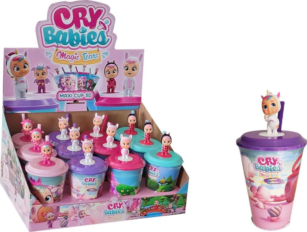 Cry Babies Bicchiere con Cannuccia