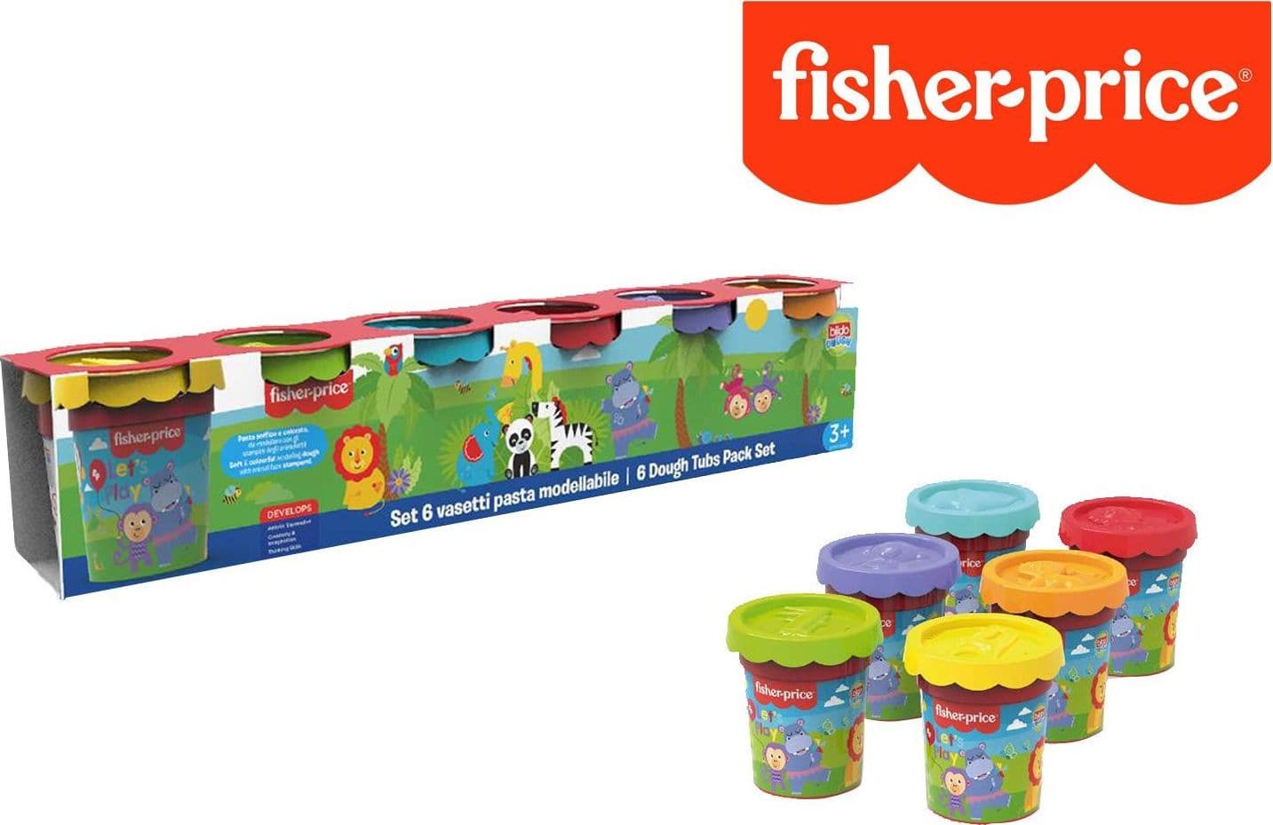 Pasta 6 vasetti 110gr Fisher Price - 2