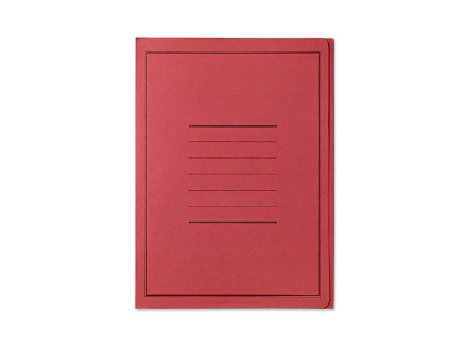 Cartella pigna 3 lembi rosso cf.50 pz - 2