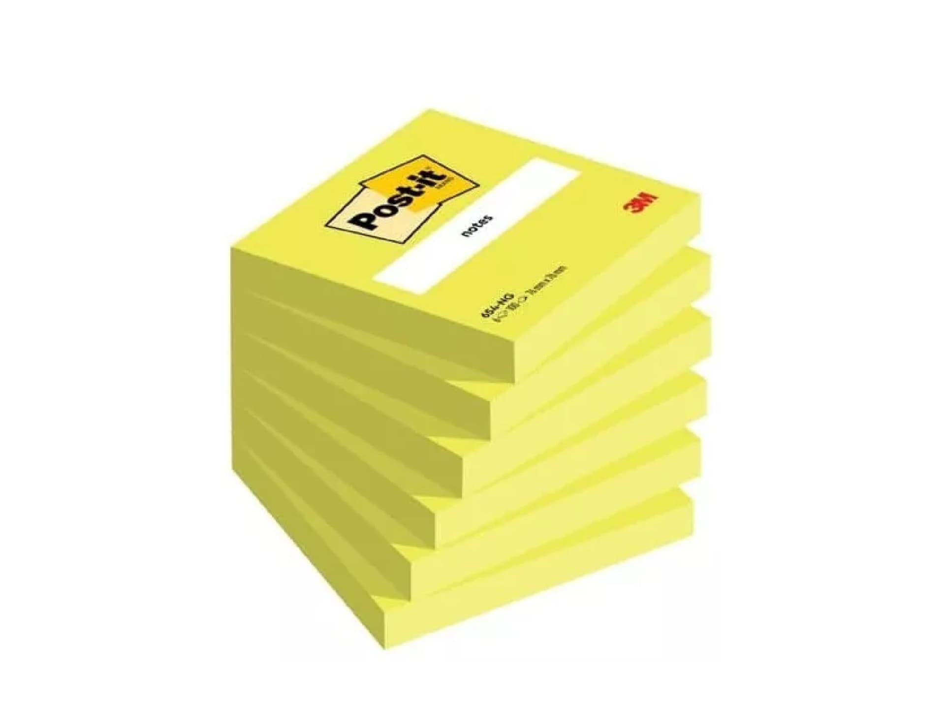 Cubo 400 fogli 51x51 giallo - 2