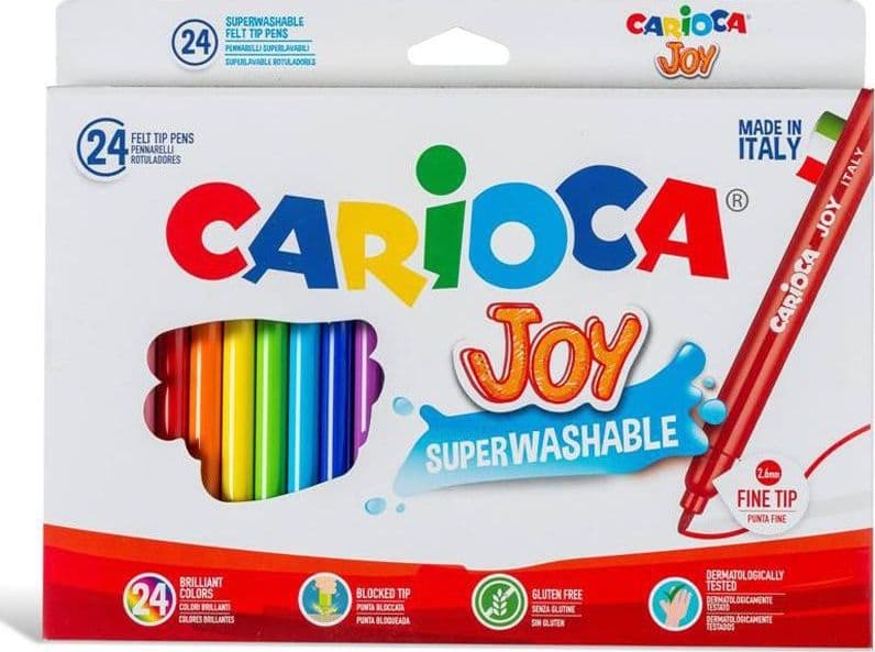 Pennarelli Carioca Joy da 24 pezzi