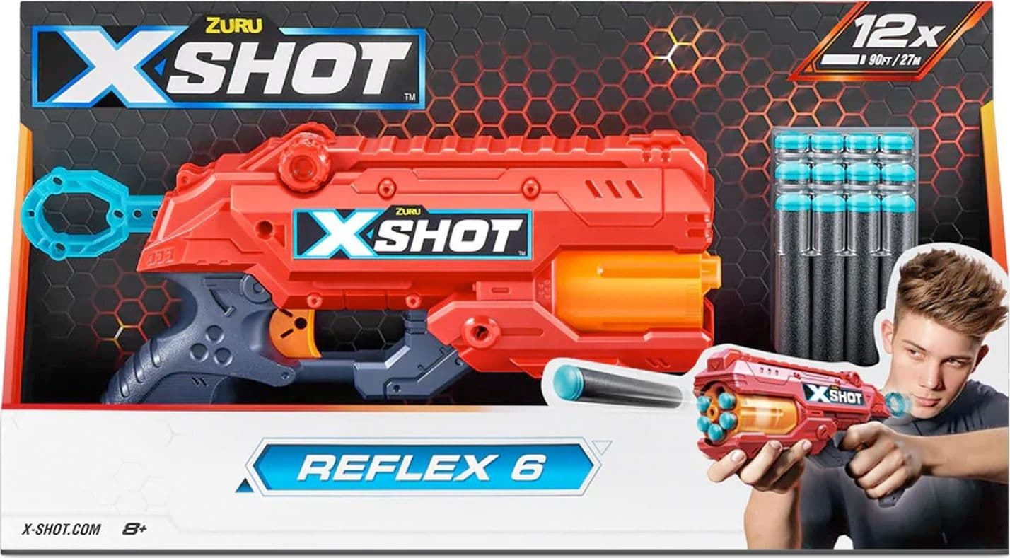 X-Shot Excel Reflex 12 dardi Grandi Giochi