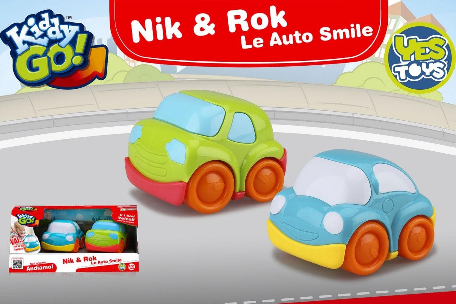 KiddyGO NiK e RoK Le Auto Smile - 2