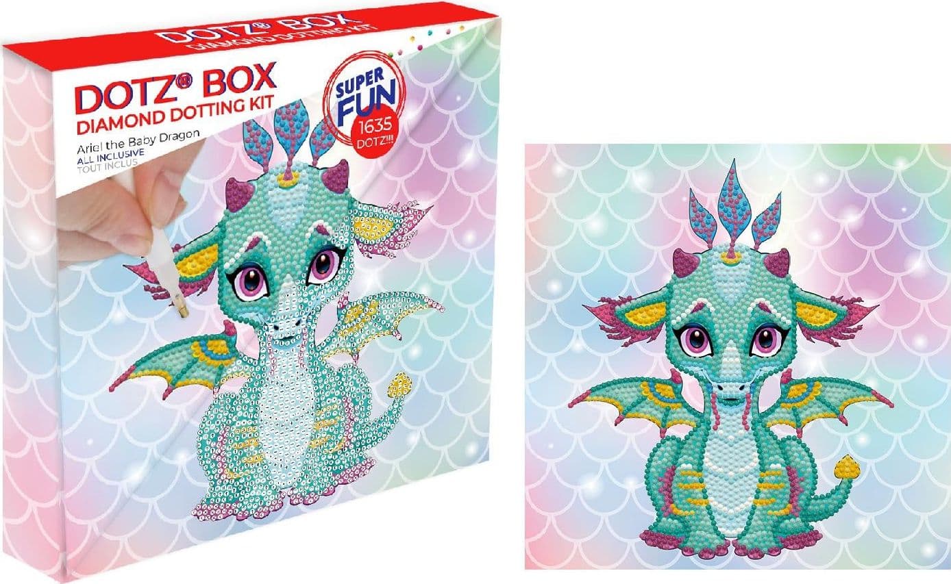 Diamond Dotz Box Ariel Baby Dragon