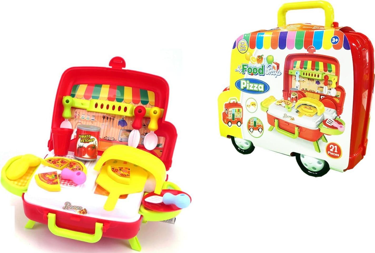 Camioncino Pizza 21 Accessori Playset - 3