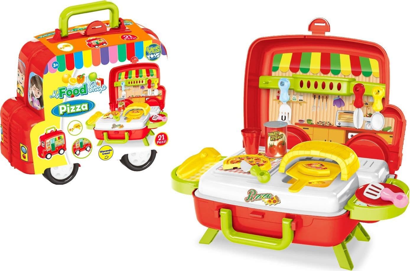 Camioncino Pizza 21 Accessori Playset - 4