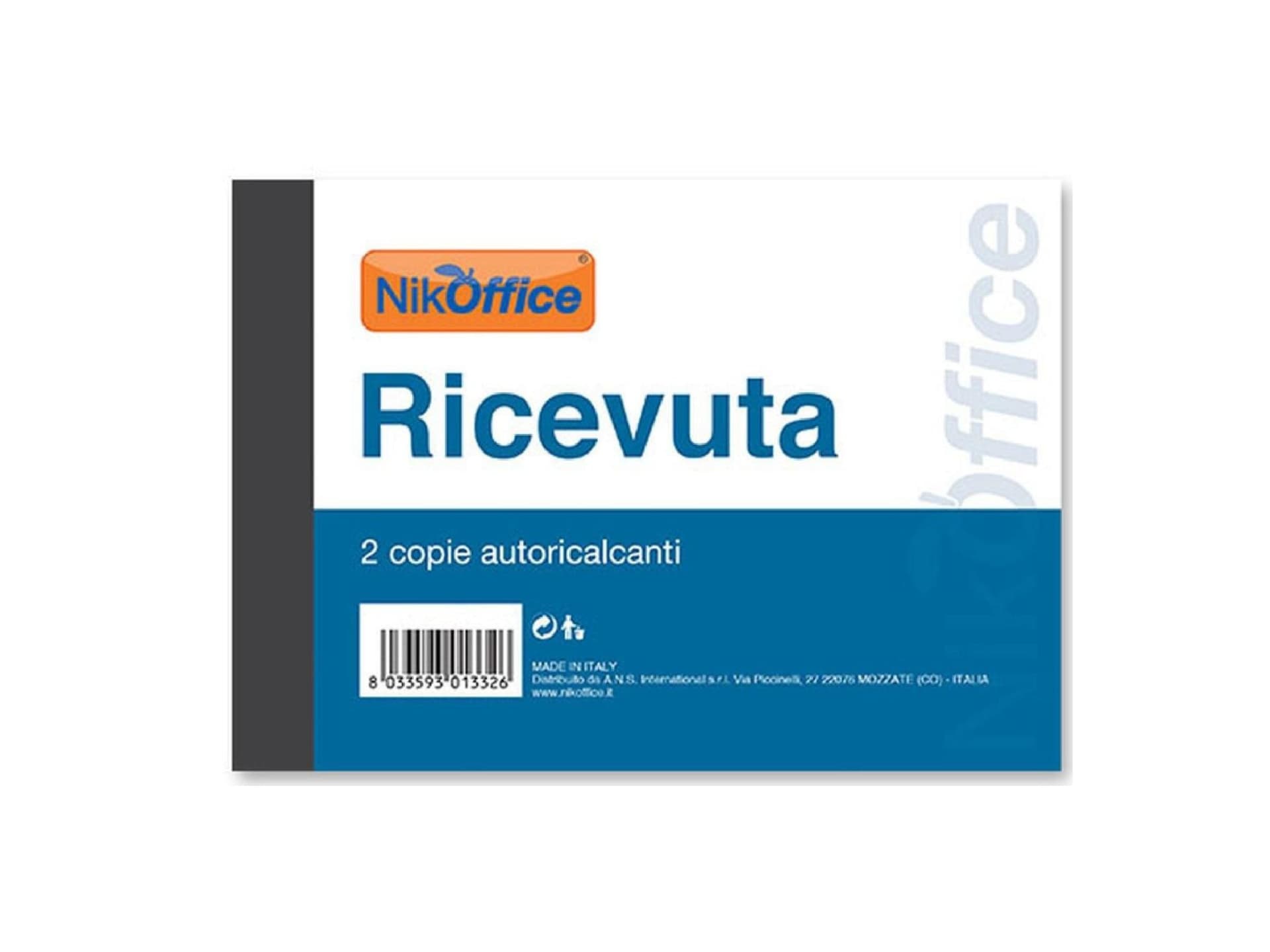 Blocco Ricevuta Generica 2 Copie Autoricalcanti 50 Moduli - 2