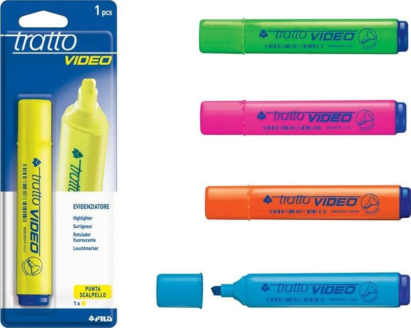 Evidenziatore Tratto Video 1 pezzo