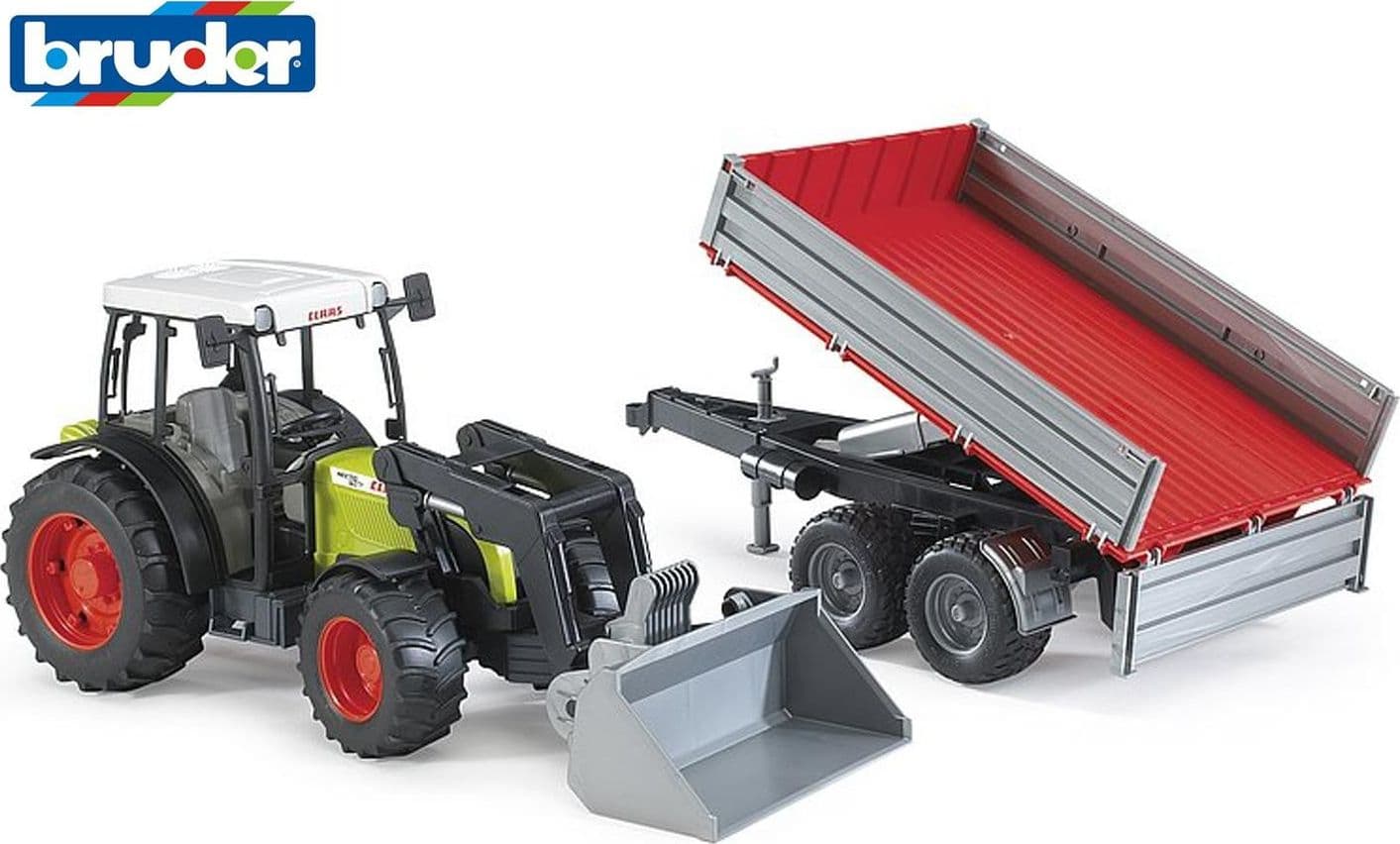 Trattore Claas Nectis 267F con benna - 3