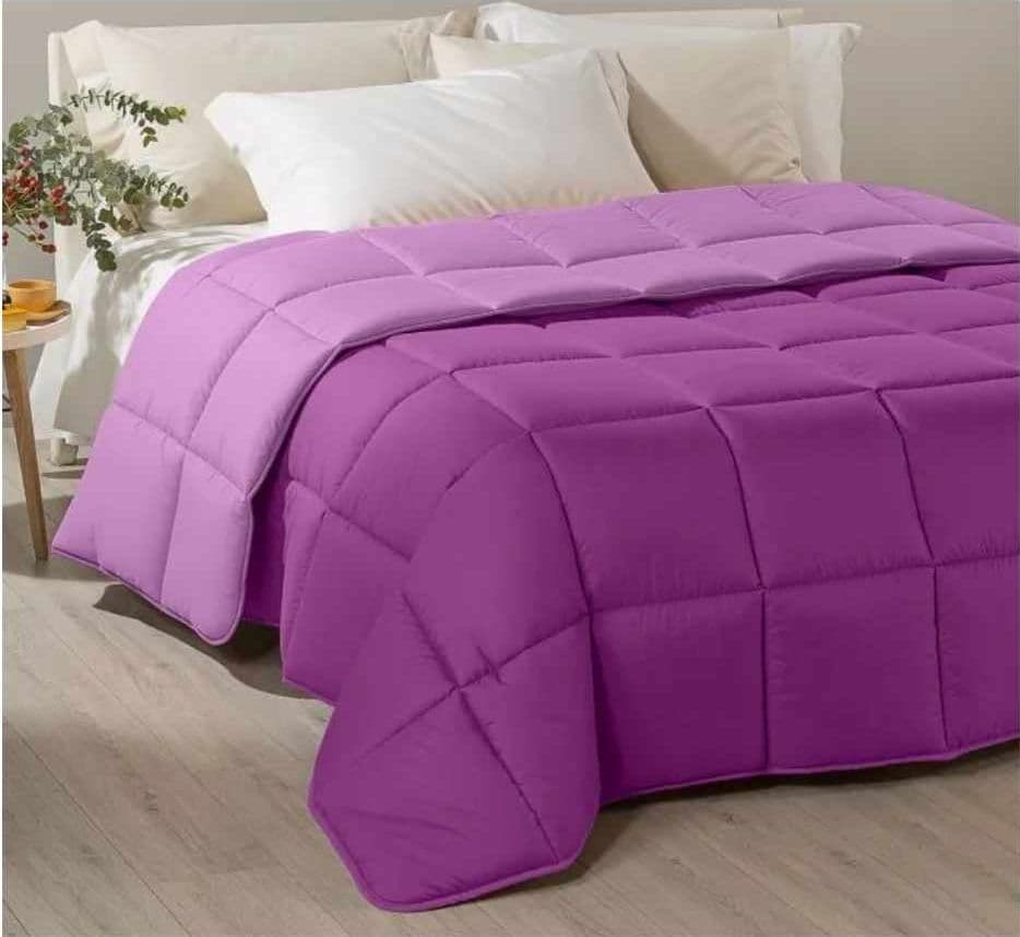 CALEFFI TRAPUNTA MODERN LETTO 1 PIAZZA E MEZZA TINTA UNITA DOUBLE FACE – Ciclamino – divano
