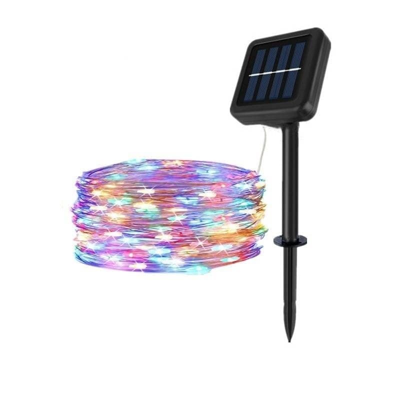 Luci A Stringa A LED Solare Impermeabile Per Esterni Lampada Solare Per Decorazioni Da Giardino - 3