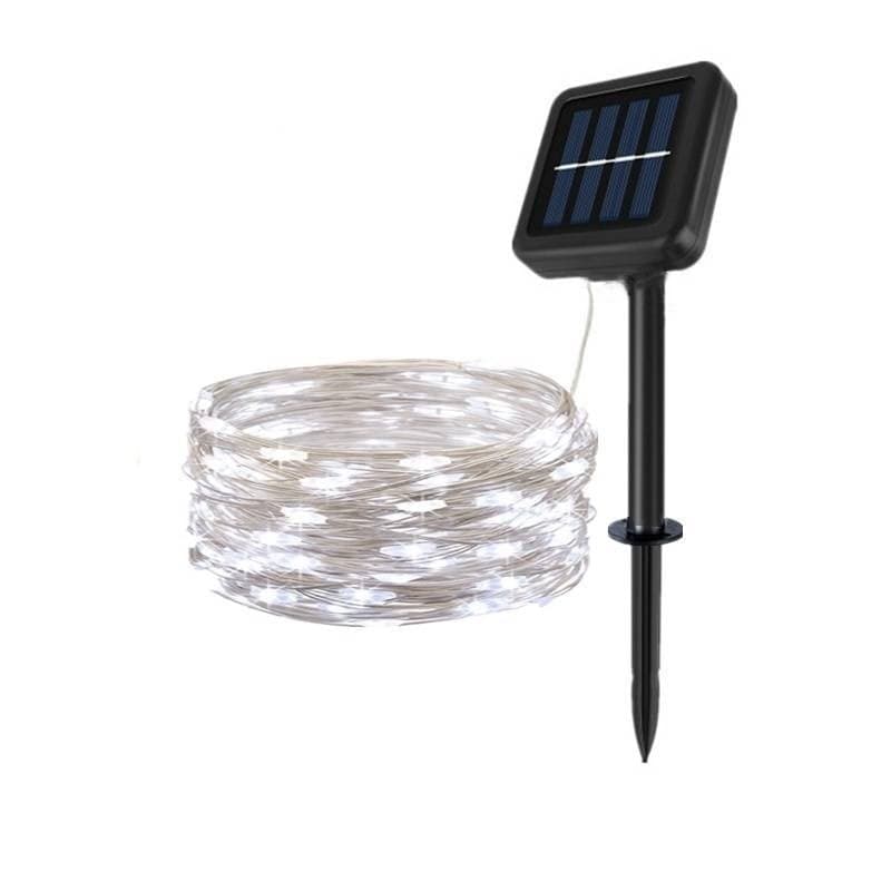 Luci A Stringa A LED Solare Impermeabile Per Esterni Lampada Solare Per Decorazioni Da Giardino - 5