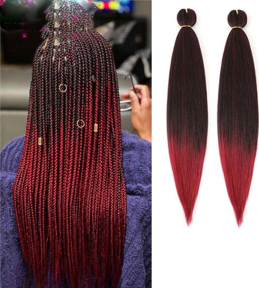 X-PRESSION NIGERIA EXTENSION PER CAPELLI - ALLUNGAMENTO ARTIFICIALE PER TRECCINE COLOUR # T1B/ BURG .
