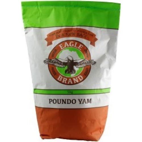 EAGLE BRAND POUNDO YAM 5 KG FARINA DI IGNAME - 2