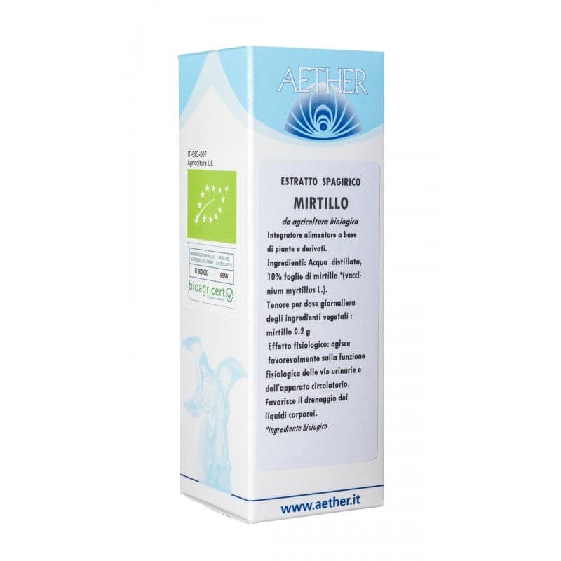 Mirtillo estratto spagirico - aether 50 ml.