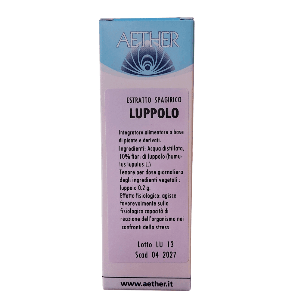 Luppolo estratto spagirico - aether
