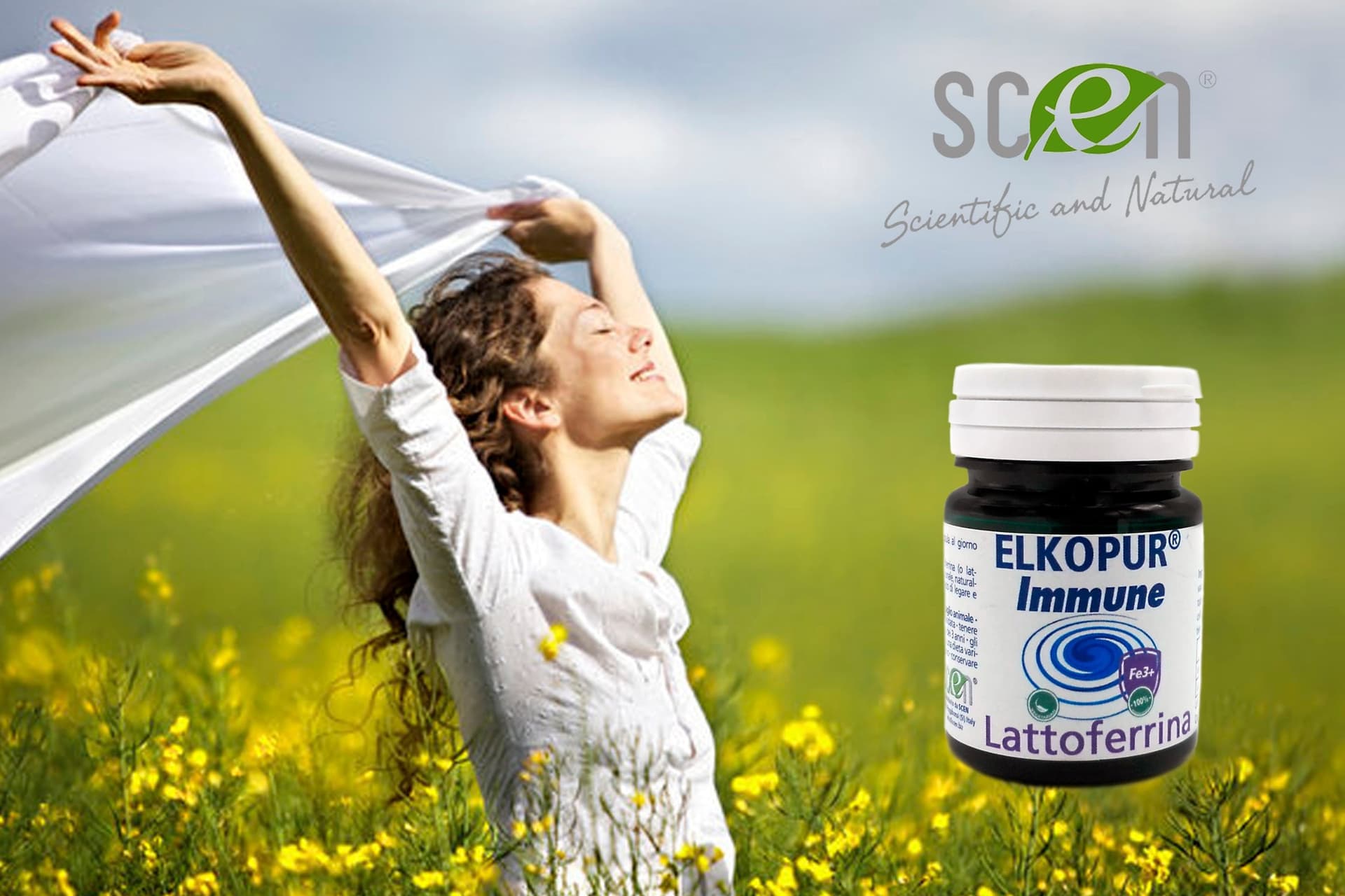 Elkopur Immune Lattoferrina pura, capsule da 500 mg. contenenti 200 mg. di Lattoferrina titolata 95%. NON utilizza caglio animale - vegetarian ok | Rinforza il sistema immunitario | Antiossidante, prodotto in Italia - 6