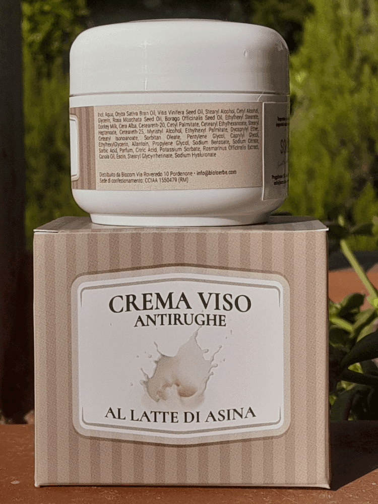Crema Antirughe al Latte di Asina 50 ml - Bioloerbe - 4