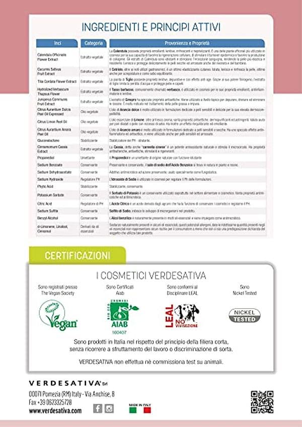 Crema viso Bioattiva Day & Night - Verdesativa - 5