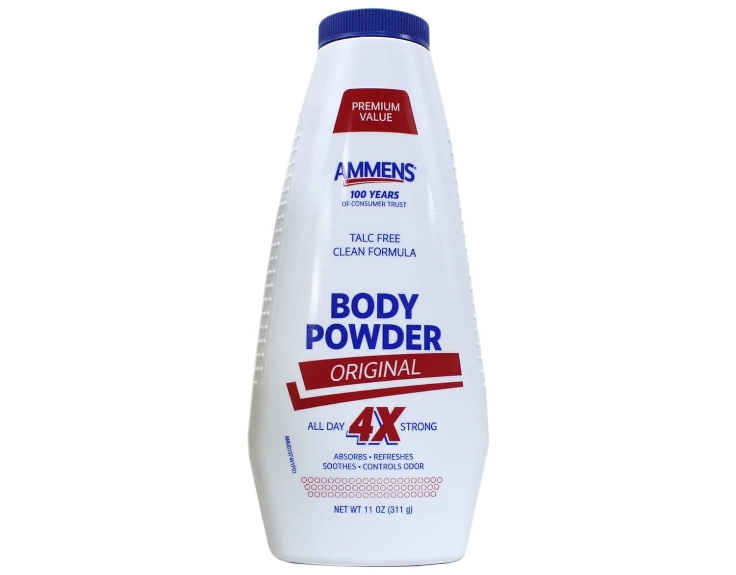 AMMENS MEDICATED POWDER SHOWER ORIGINAL 11oz PER CORPO DOPO BAGNO - 2