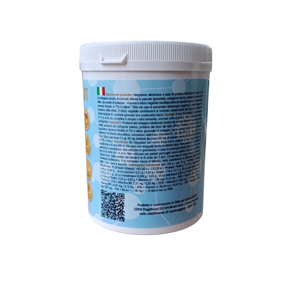 Scen Collagene Provit Silicio+ Whey - Collagene idrolizzato tipo I e II ad altissima concentrazione formula avanzata per il supporto del tessuto connettivo - 2
