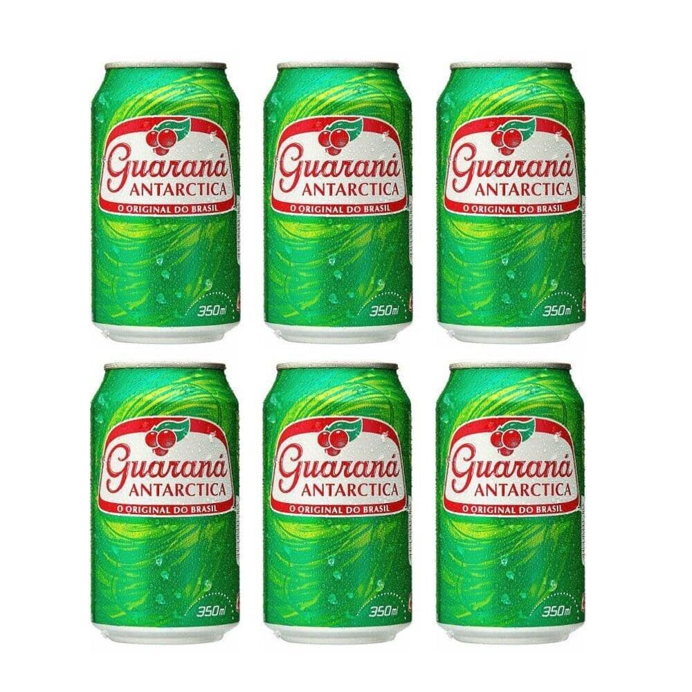 GUARANA ANTARCTICA O ORIGINAL DO BRASIL LATTINA 330 ml X 6PZ PAESE DI ORIGNE BRAZILIAN - 2