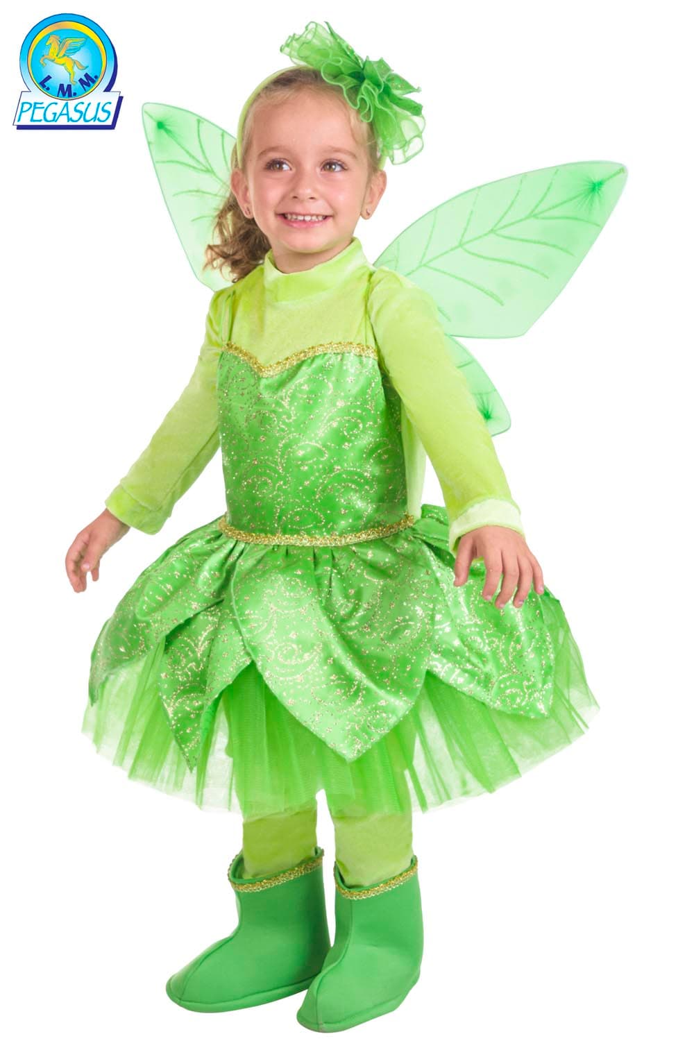 COSTUME CARNEVALE CAMPANELLINO BABY DA 3 A 6 ANNI - PEGASUS COD. 0445 - 2