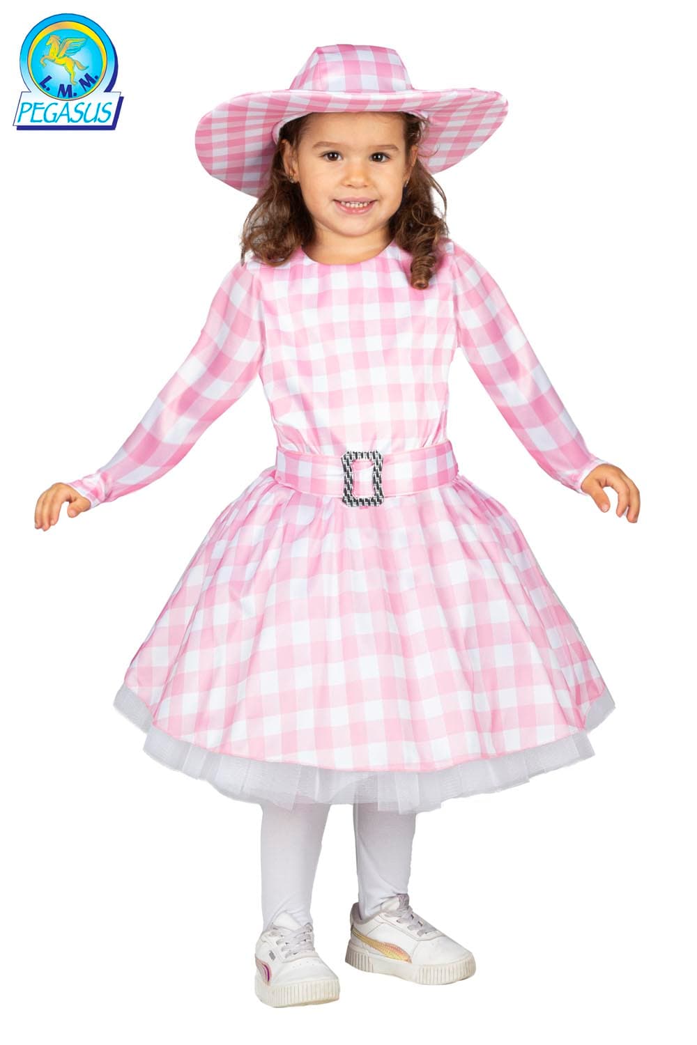 COSTUME CARNEVALE DOLLY ROSA DA 3 A 6 ANNI - PEGASUS 0110 - 2