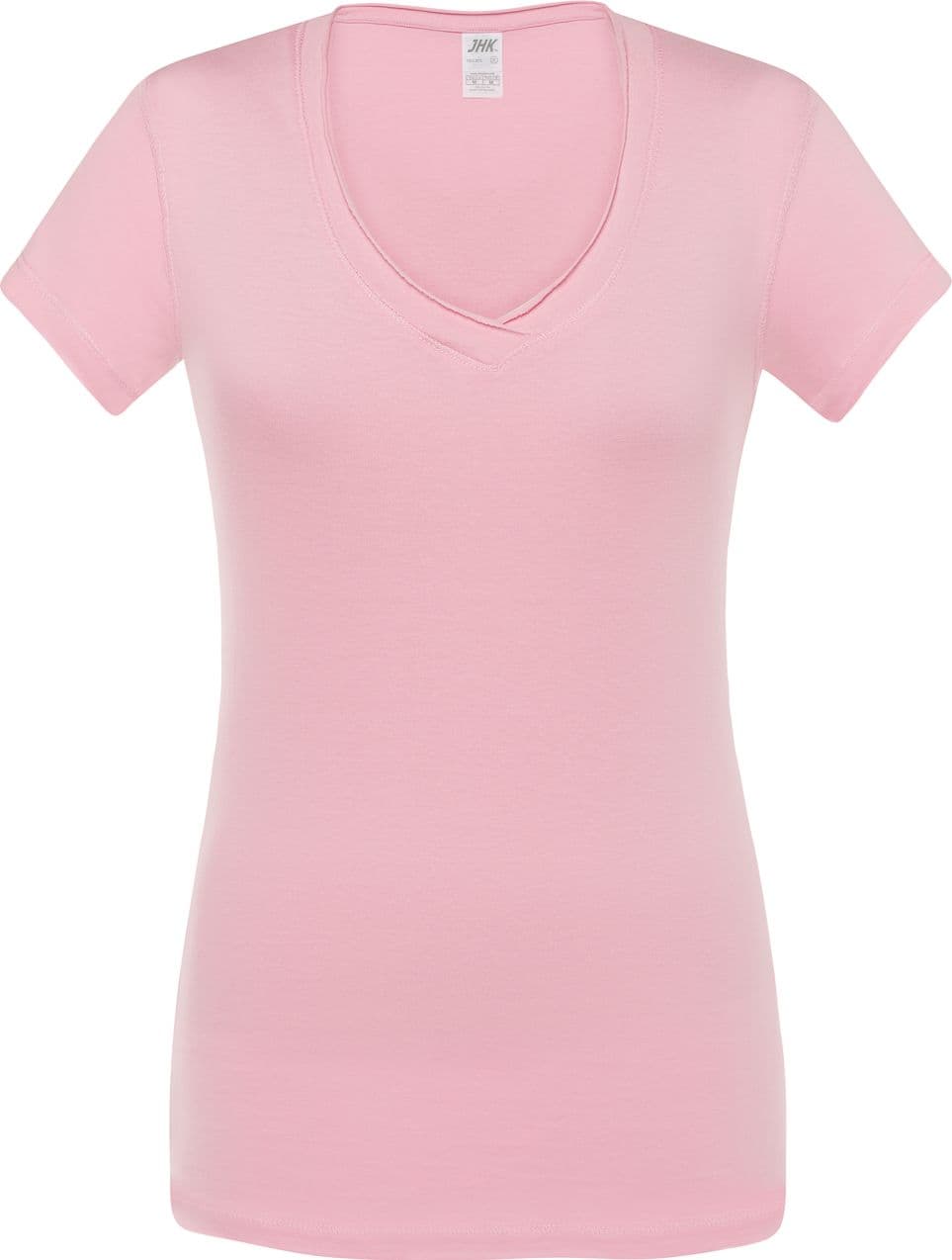 Maglia mezza manica donna 100% cotone - TSULSCL – Pink – Jhk – rosa