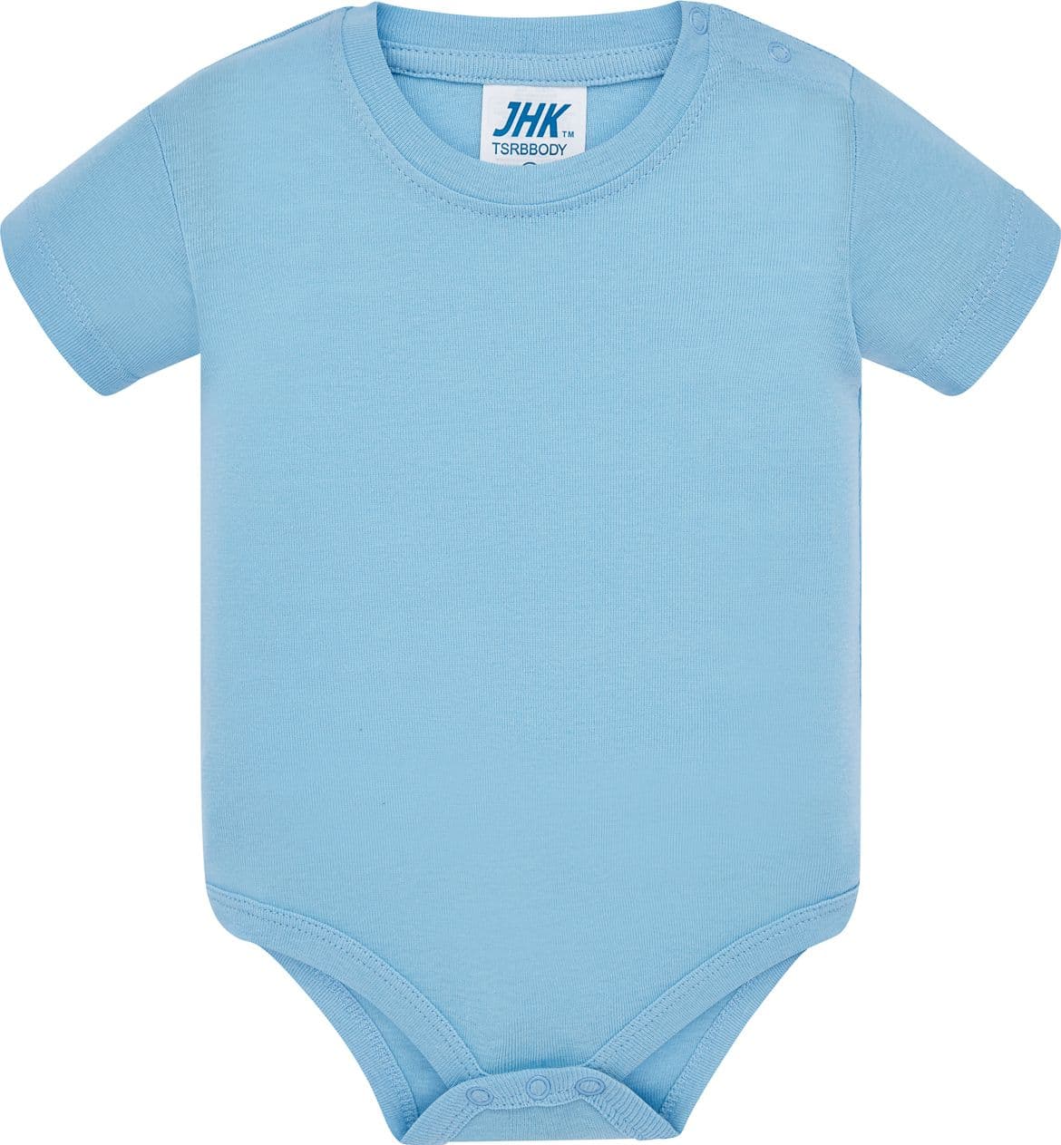 Body baby unisex mezza manica 100% cotone - TSRBBODY – Sky, 12 mesi – Jhk – maglia