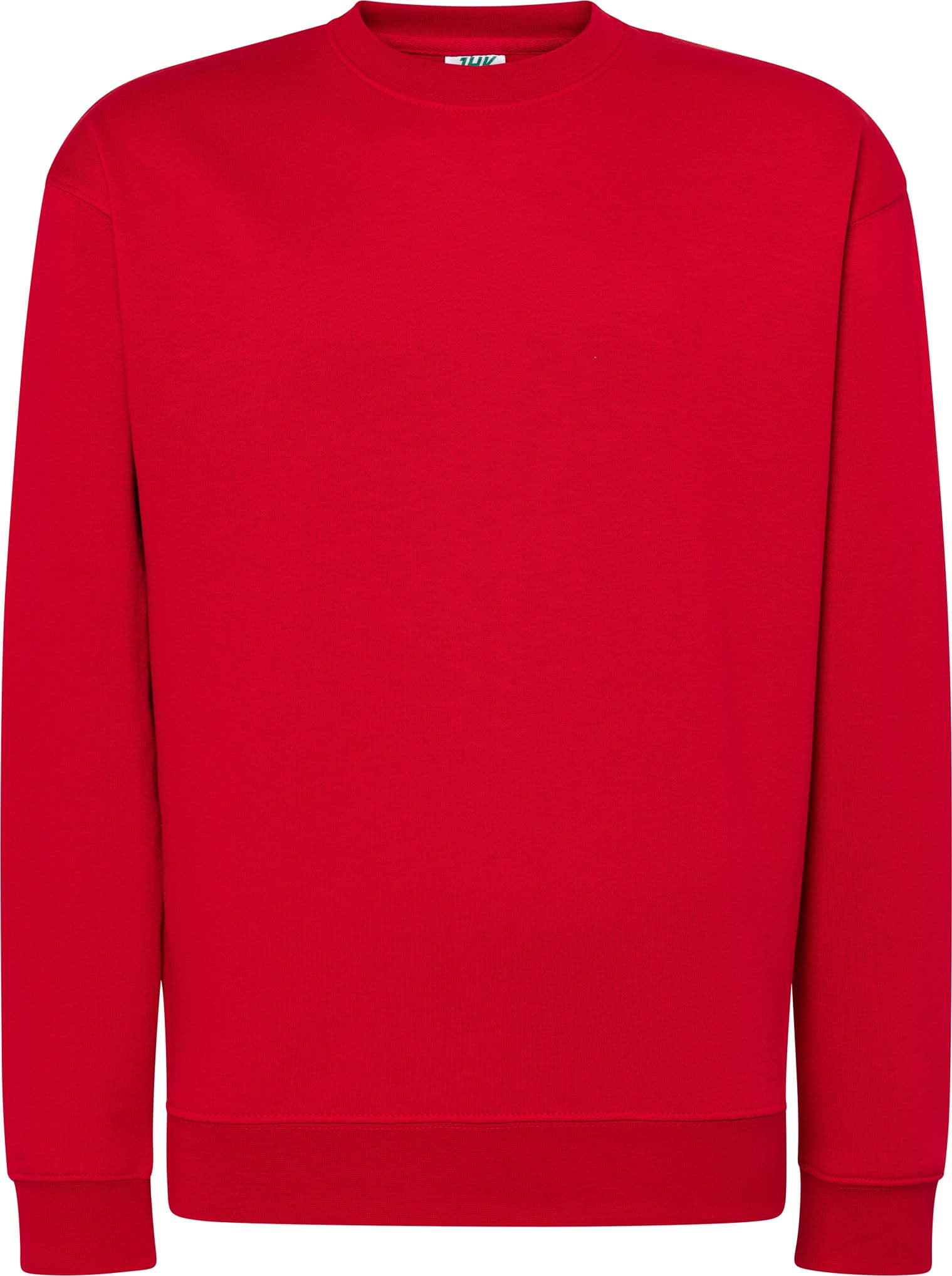 Felpa unisex girocollo manica lunga - SWRA290 – Rosso, XS – Jhk – maglia