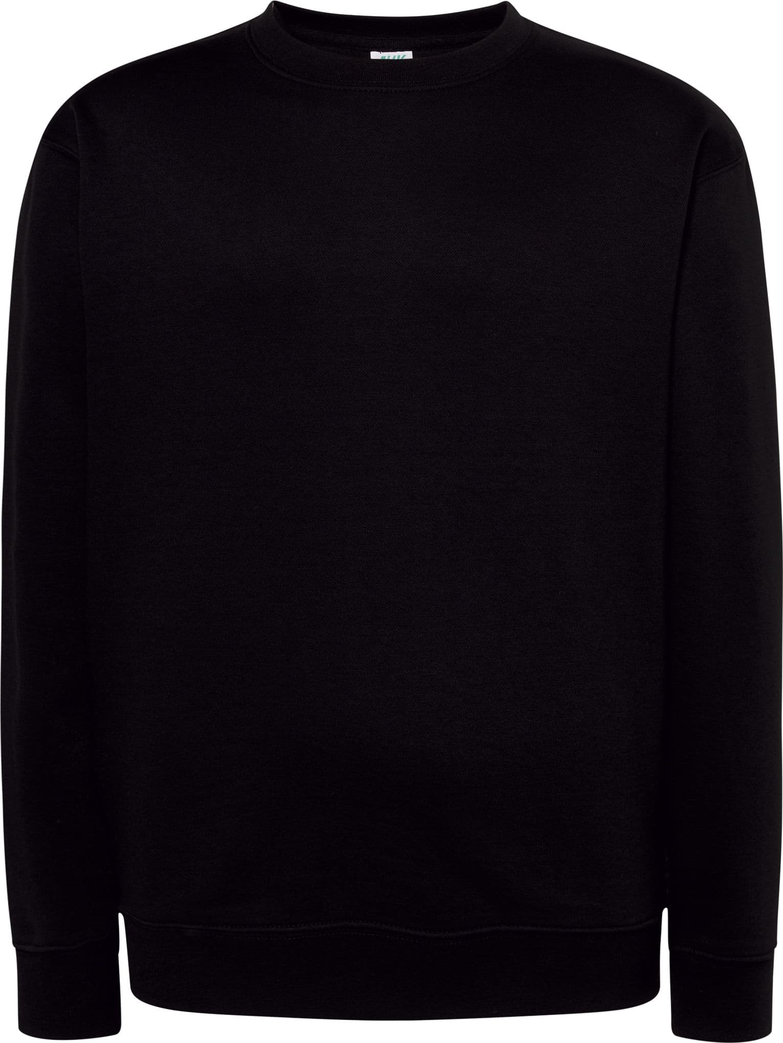 Felpa unisex girocollo manica lunga - SWRA290 – Nero, XS – Jhk – giacca